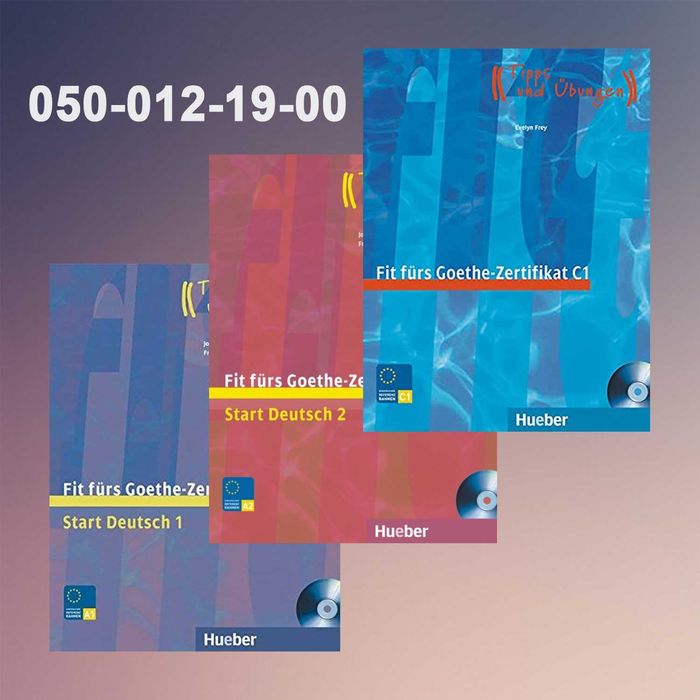 Fit fürs Goethe-Zertifikat A1 - німецька мова