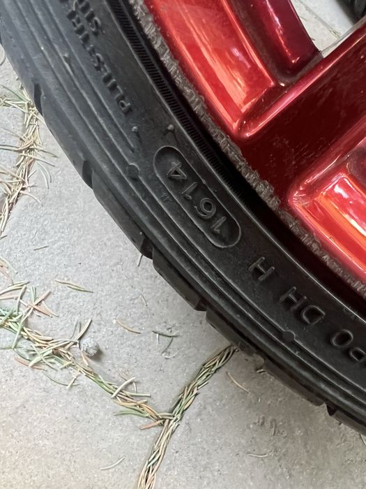Резина літо шини 195/40 R 17 Hankook комплект !!!7,5-8 мм!!!