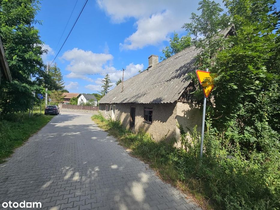 działka z domem do rozbiórki 50 m do j Luterskiego
