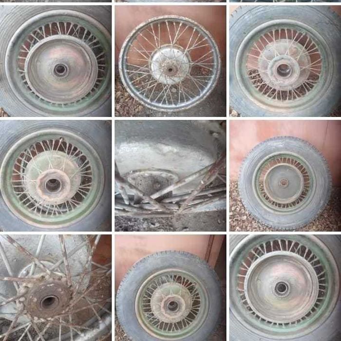 BMW R75 Zundapp KS750 БМВ Р-75 Цундапп КС-750 колеса диски оригінал.