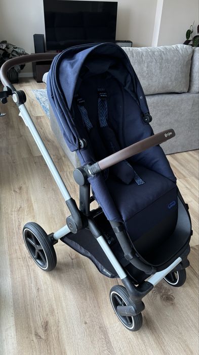 Cybex Eos Lux - carrinho 2 em 1 com alcofa + adaptadores