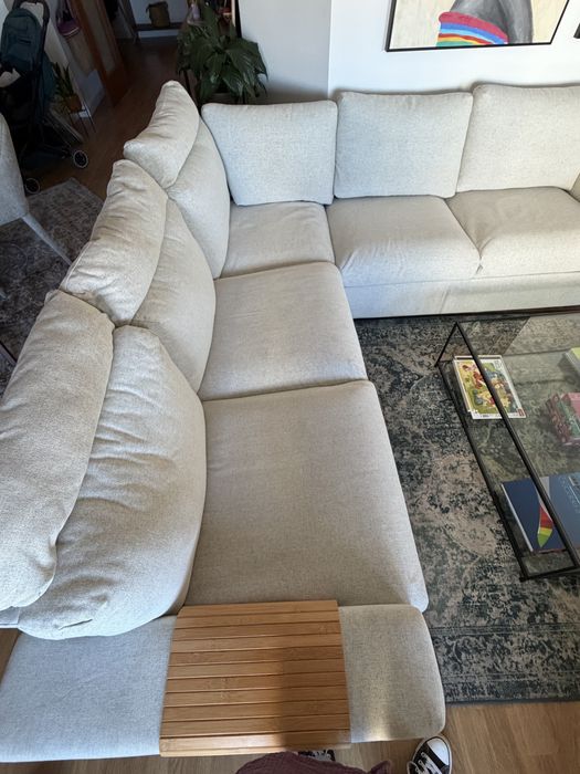 Sofá  IKEA VIMLE  de canto 5 Lugares
