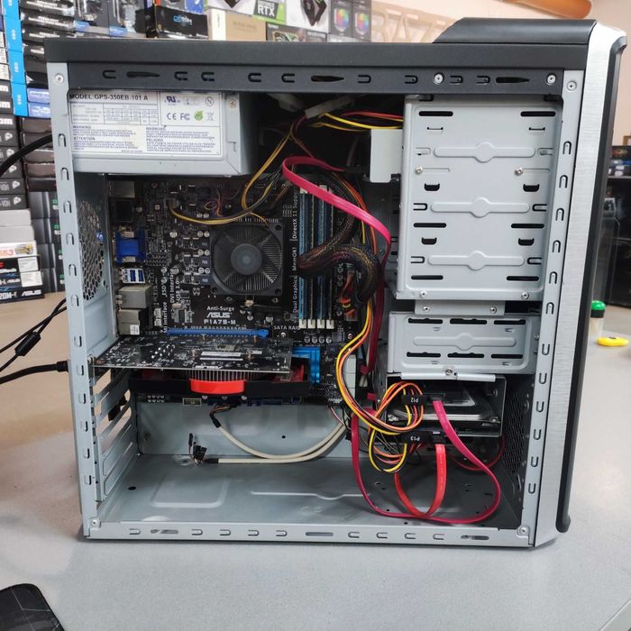 Компютер 4 ядра, 8GB DDR3, GTX 650, SSD+HDD