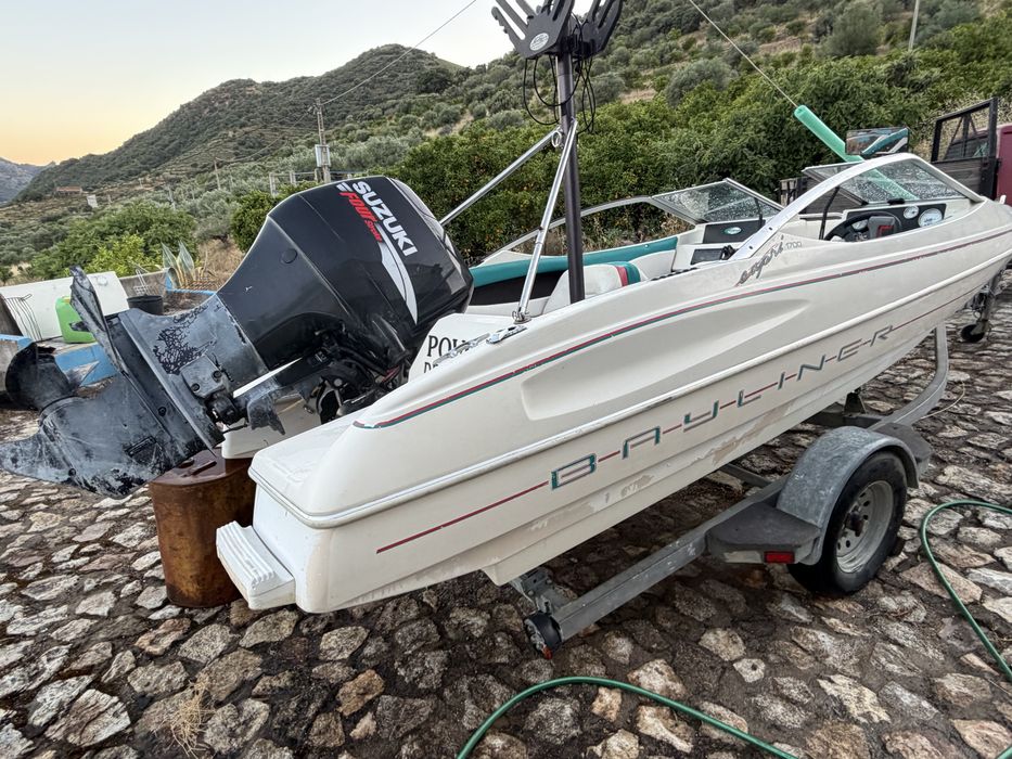Bayliner capri 1700 com motor susuki 70hp 4stroke