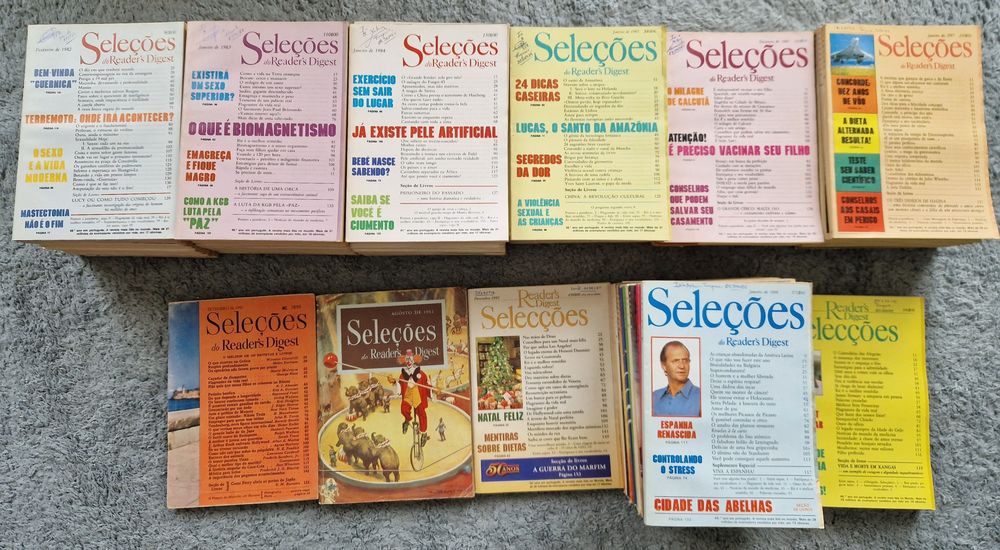 Coleção Revistas Reader's Digest