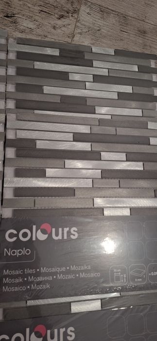 Mozaika aluminiowa 30x30 6op