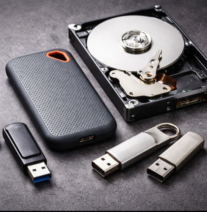 Восстановлю данные с накопителей.