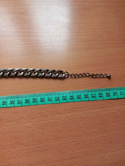 Naszyjnik metal oksydowany kwiaty