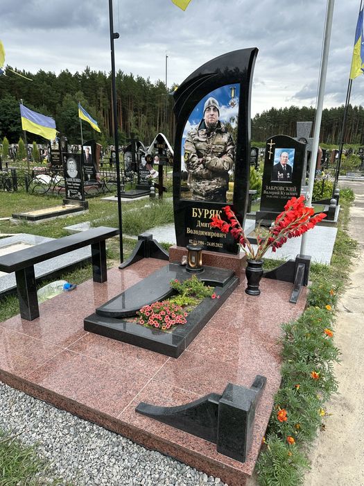 Виготовлення та встановлення гранітних памʼятників.