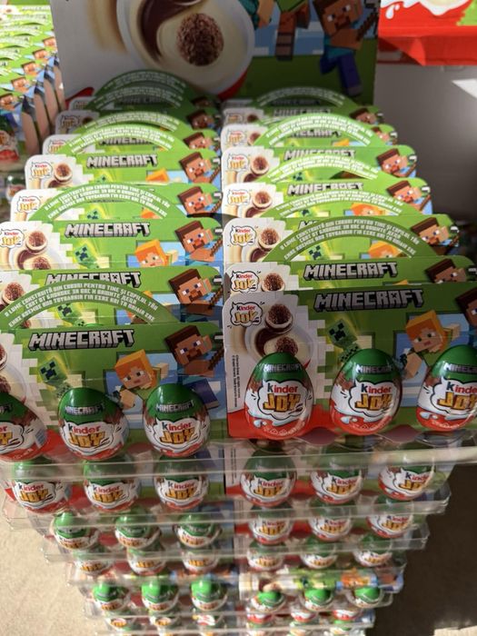 Kinder joy minecraft кіндер джой киндер майнкрафт
