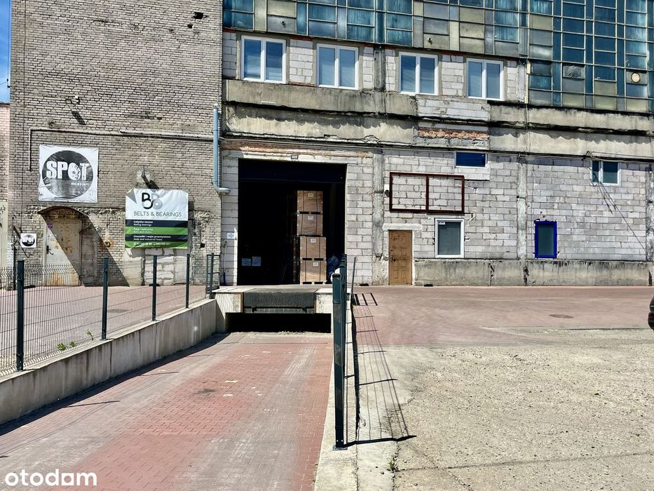 Magazyn/produkcja, Teofilów Przemysłowy, rampa