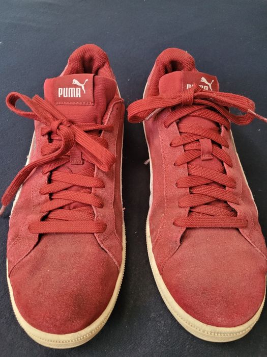 Buty puma r44 bordowe