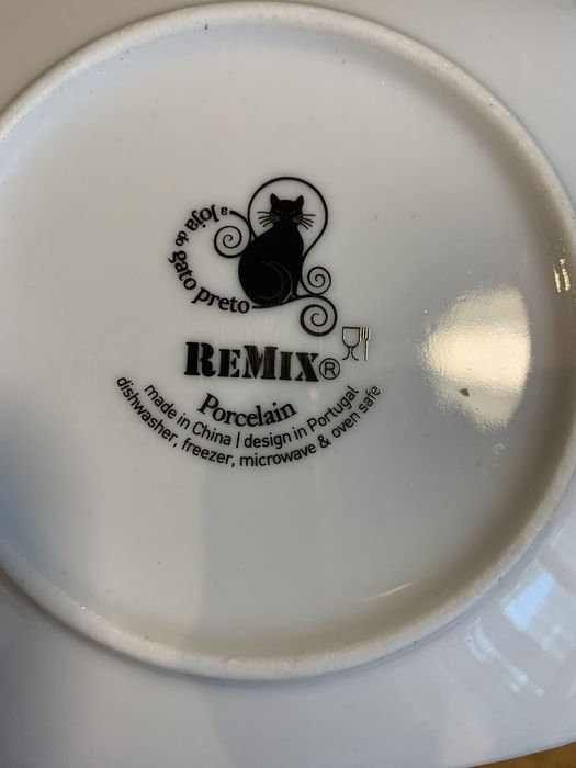 Black Cat Tea and Cake Set - NEW64752270823683122