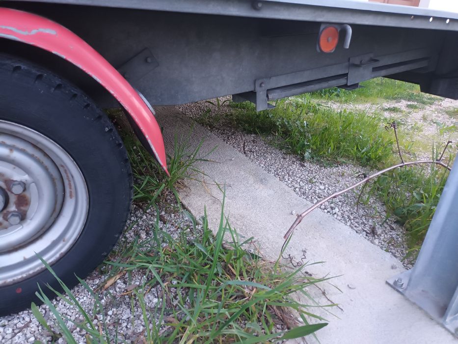 Reboque porta automóvel 2010 pequeno clássico rally