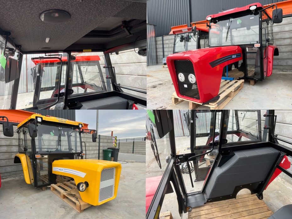 Kabina Ursus Kabina ciągnikowa z błotnikami/ kabina bez błotników C330 C-330 C360 C-360 MF235 MF255 T25 T-25 +wycieraczka / Dostawa całe PL --RATY--