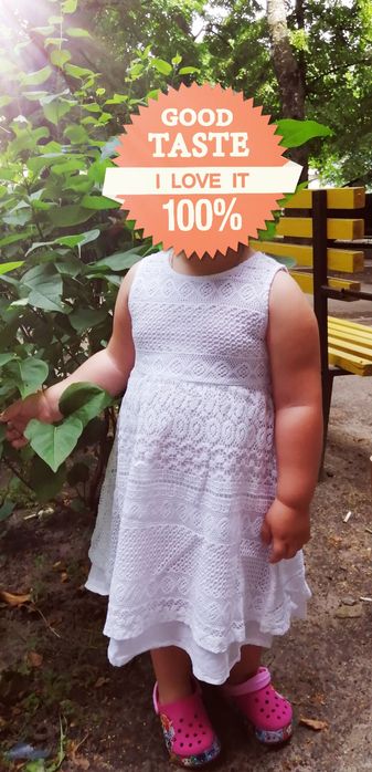 Платье кружевное сарафан Topolino р. 116