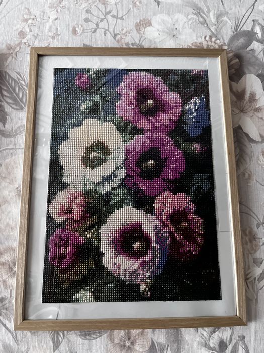 Obrazy z ramką haft diamentowy 30x40