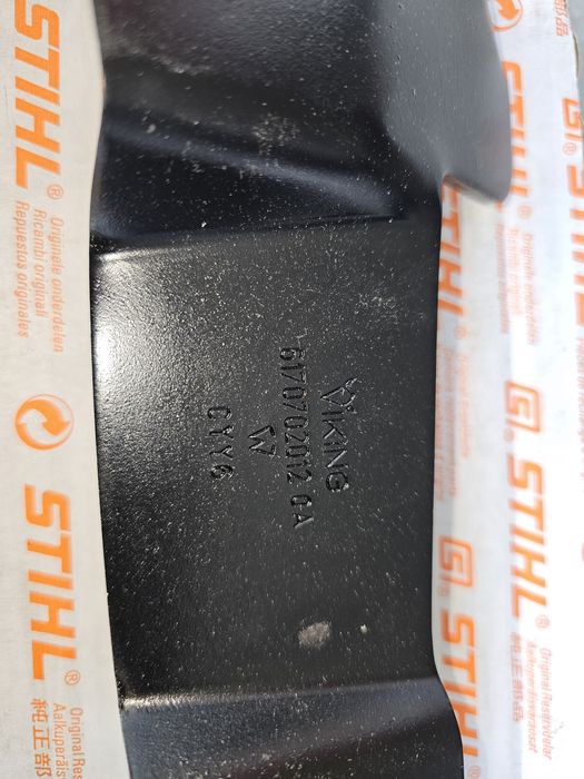 ORYGINALNY komplet noży do traktorka STIHL VIKING 2st