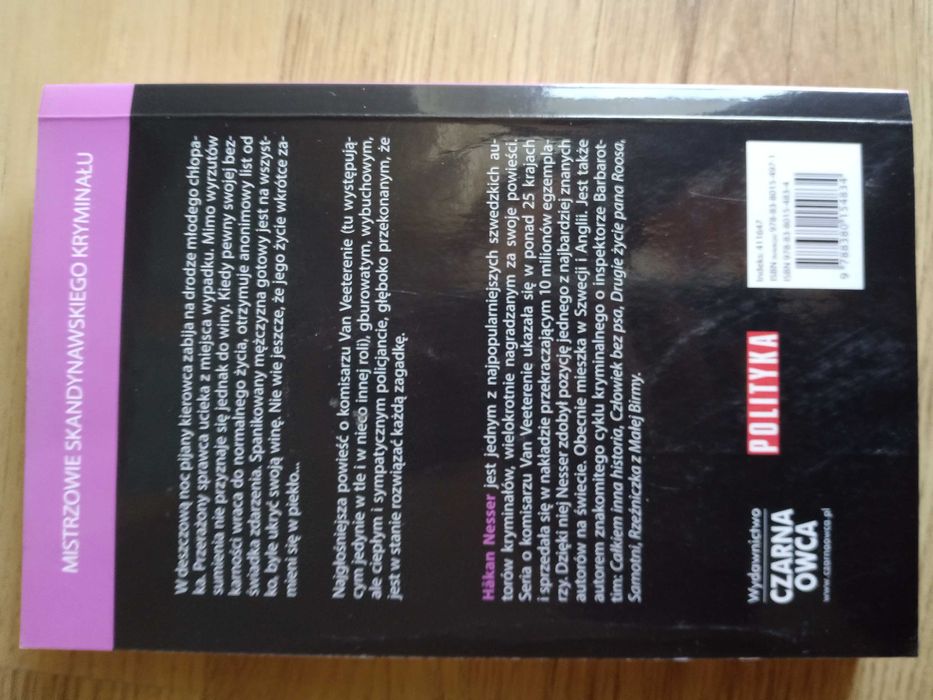 Książka "Karambol" Håkan Nesser