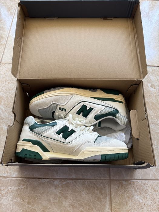 New Balance 550 Біло-Зелені