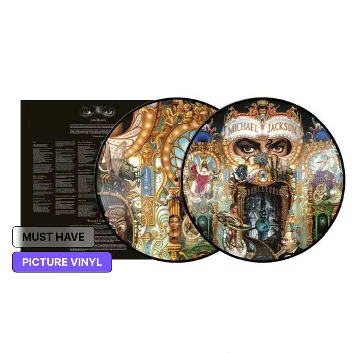 2LP платівки Michael Jackson - Dangerous. Picture Disc
