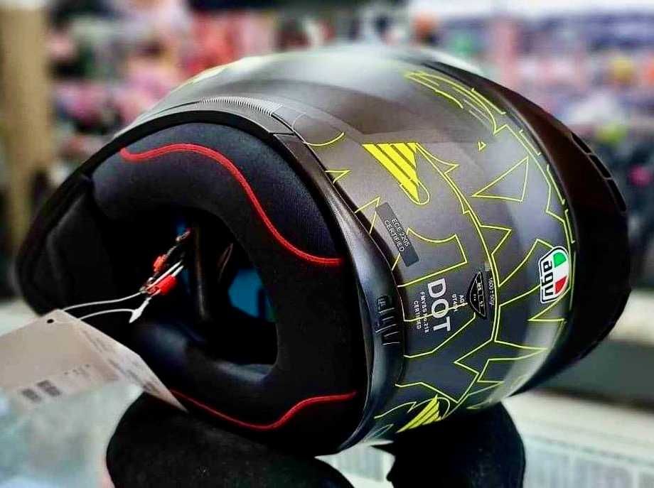 Capacete NOVO AGV K1 Track 46 (30% DESCONTO) Tamanho XS