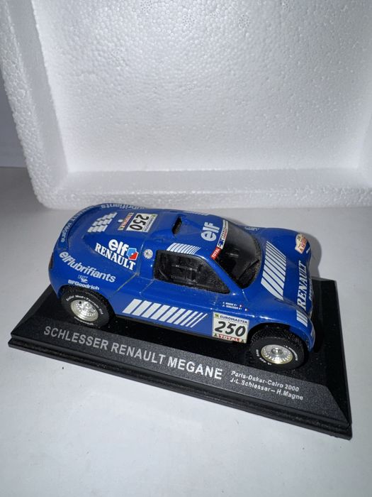 Miniatura Renault Megane rally 1:43
