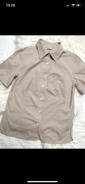 koszula kratka tommy hilfiger xs