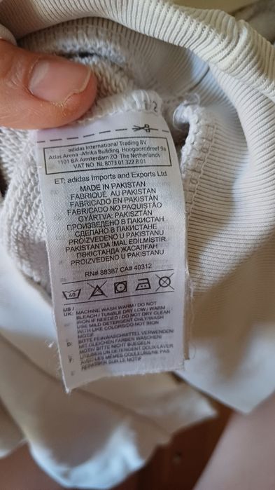Oryginalna męska bluza Adidas