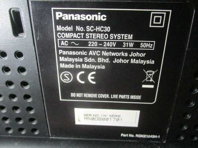 Coluna Panasonic SC-HC30 Hi-Fi