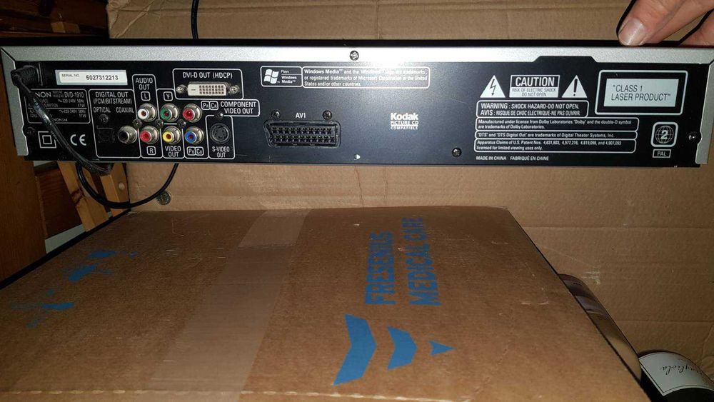 Kino domowe denon AVR-1306 z DVD WHARFEDALE 9.5 Diamond