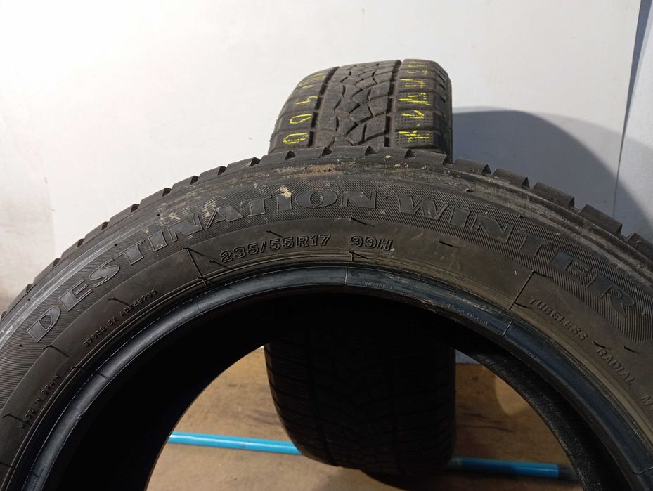 2x 235/55 R17 99H Firestone Destination Winter 2018r 6,1mm