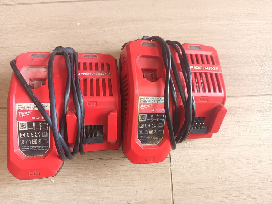 Ładowarki Milwaukee m12-m18