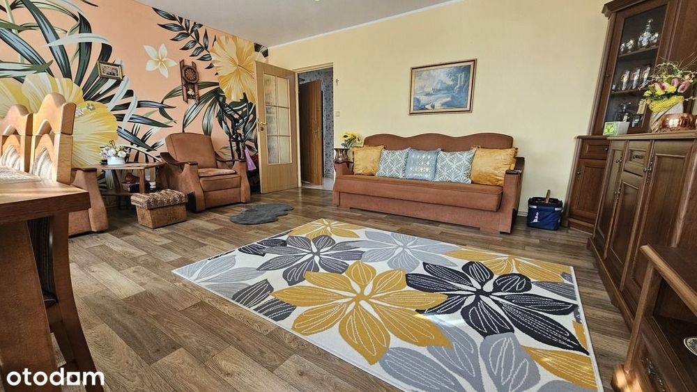 Przestronne mieszkanie 48,1 m² | 2 pokoje