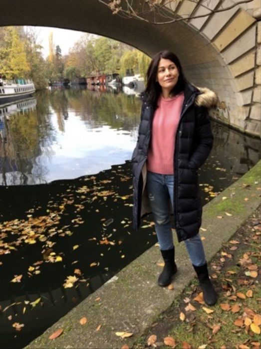 Kurtka puchowa granatowa Marco O’Polo