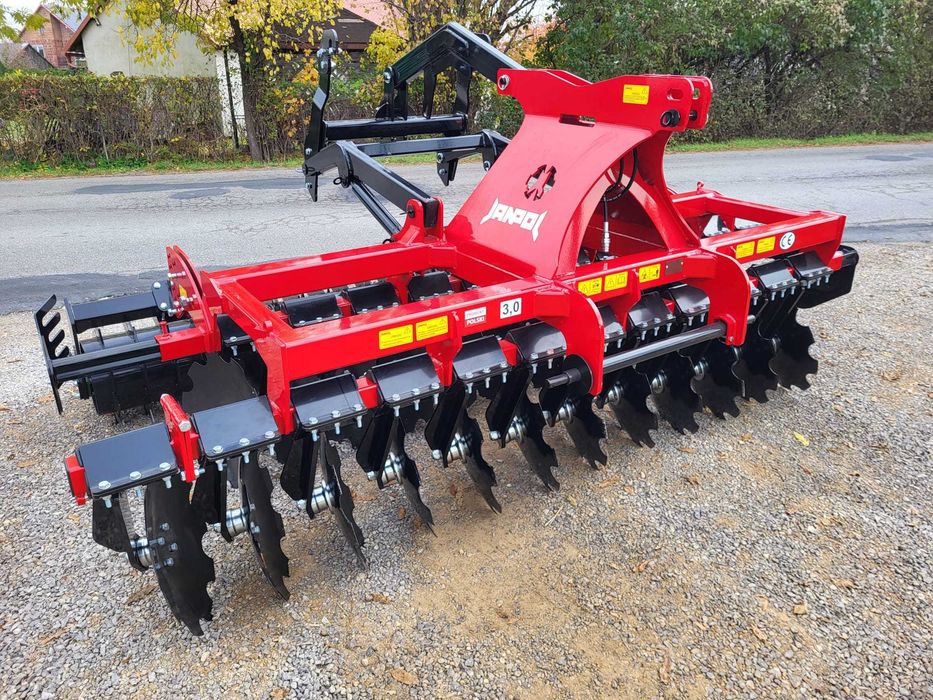 brona talerzowa z hydropakiem lekka JANPOL/ simply max agregat lekki!