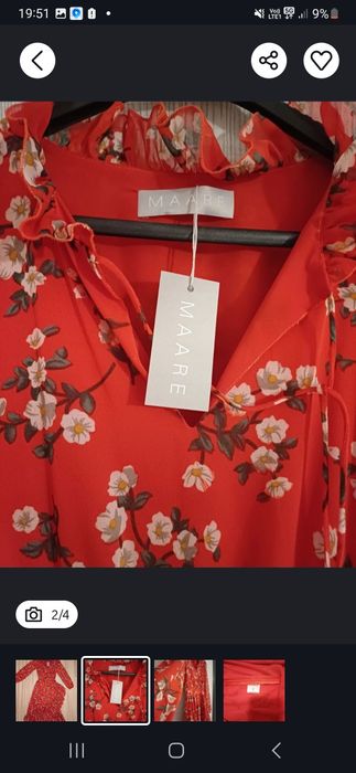 Sukienka długa nowa