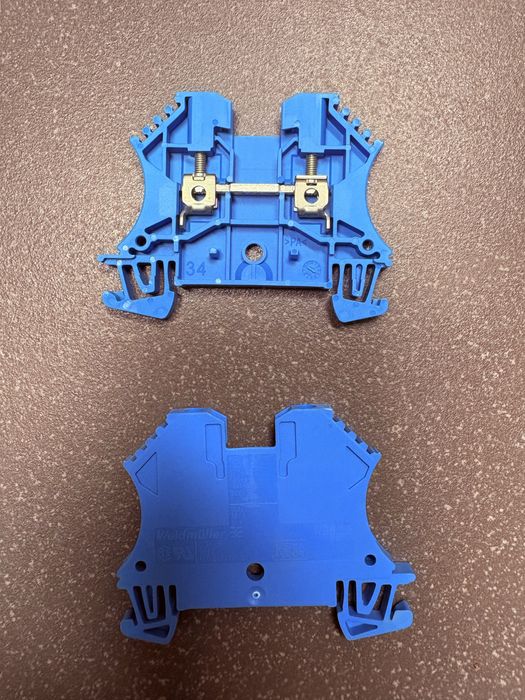 Złączka szynowa przelotowa Weidmüller 1- śrubowa 175szt.