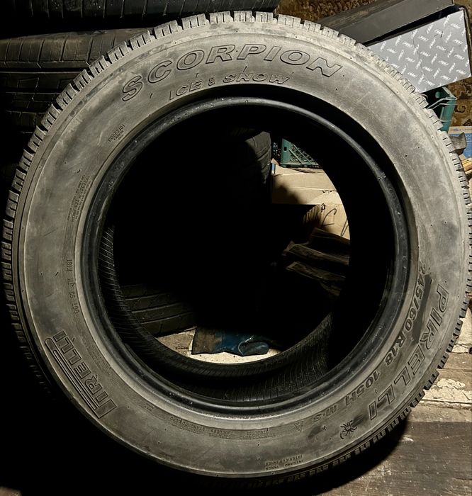 Резина зима липучка Pirelli 245/60/R18