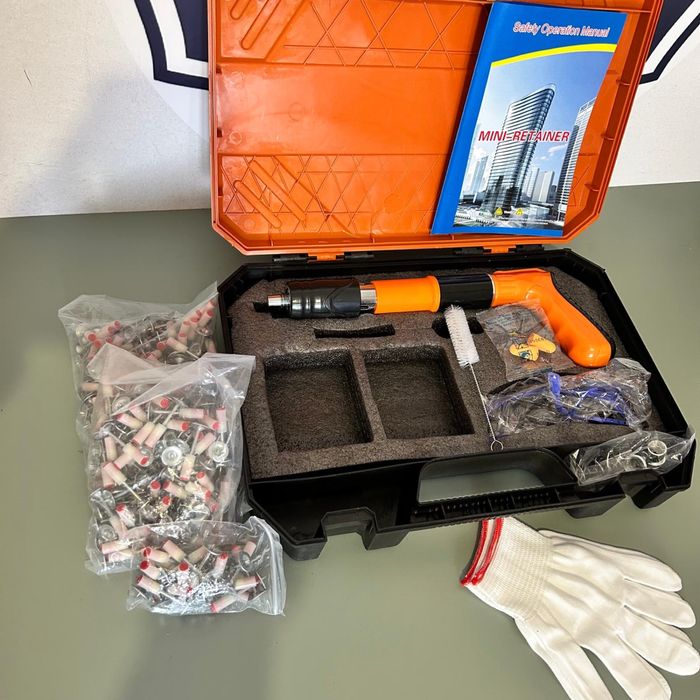 Pistola de pregos para betao