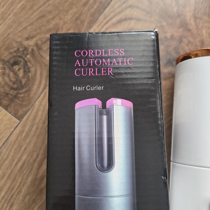 Bezprzewodowa lokówka z automatycznym obrotem hair curler nowa