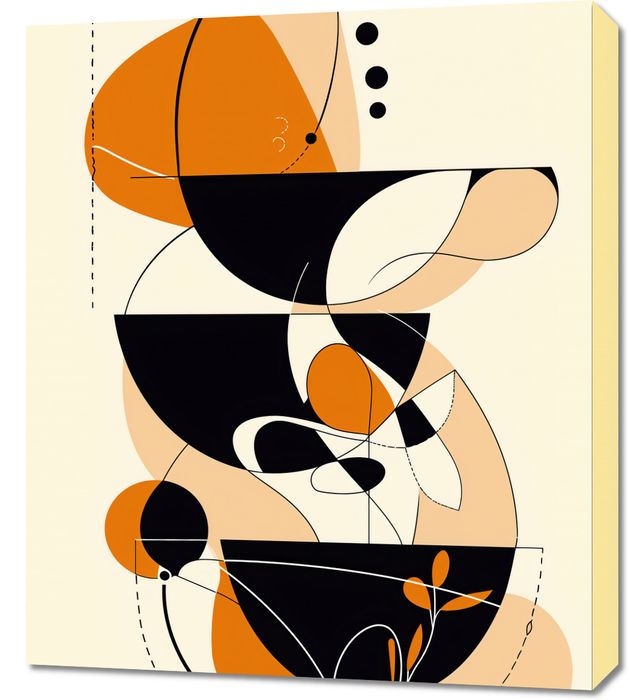 Obraz 60x70cm Taneczne Kręgi