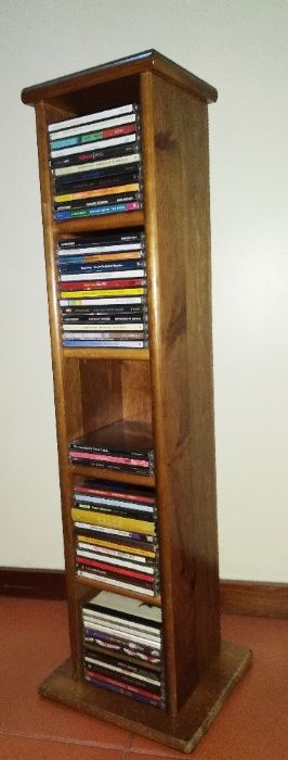 Variados Cd´s música e cd's Livros e 2 suportes.