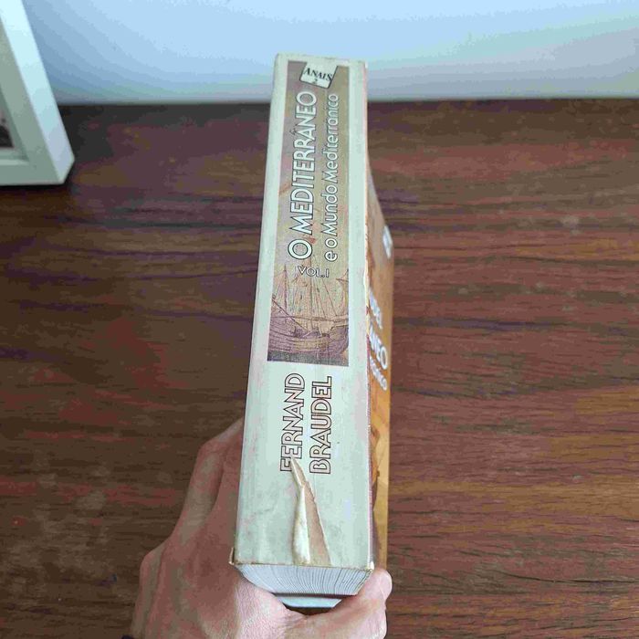 O Mediterrâneo e o Mundo Mediterrânico - 2 vols - Fernand Braudel