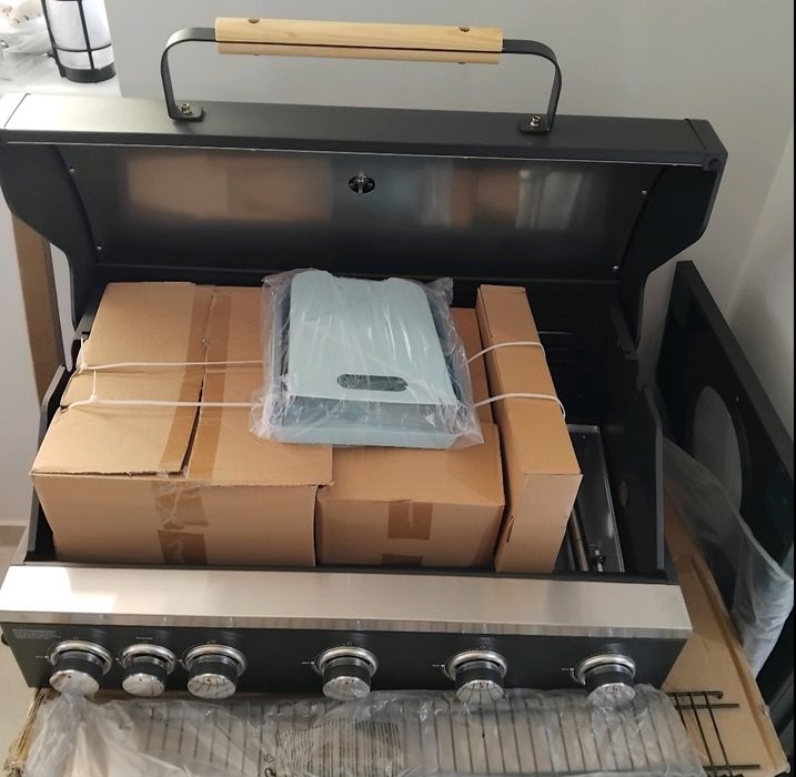 Klarstein газовий гриль пристрій для барбекю