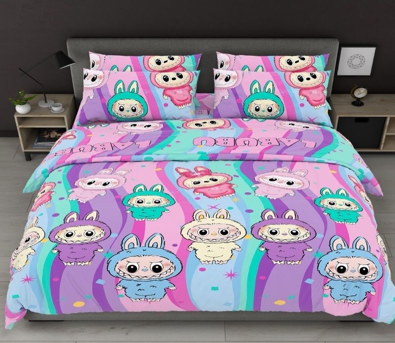 Постільна білизна Лабуба, Стіч , Патруль … ( 1.5, 2, євро ).