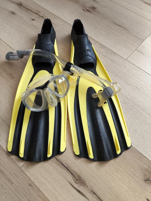 Płetwy mares 36/37+ zestaw do nurkowania