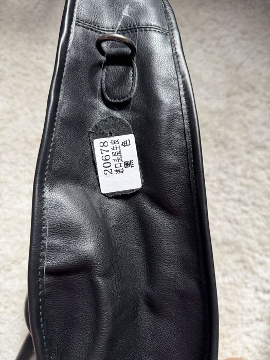 Шкіряна сумка шкіра чорна