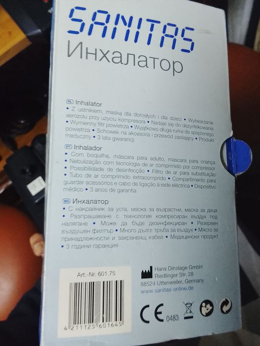 Respiradouro da marca Sanitas