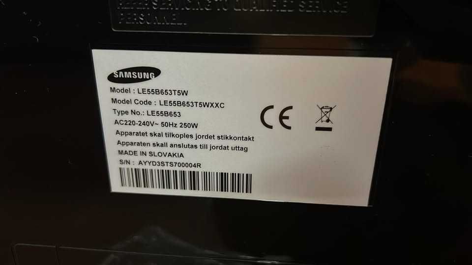 Televisão Samsung 55 Polegadas - Excelente Preço e Estado